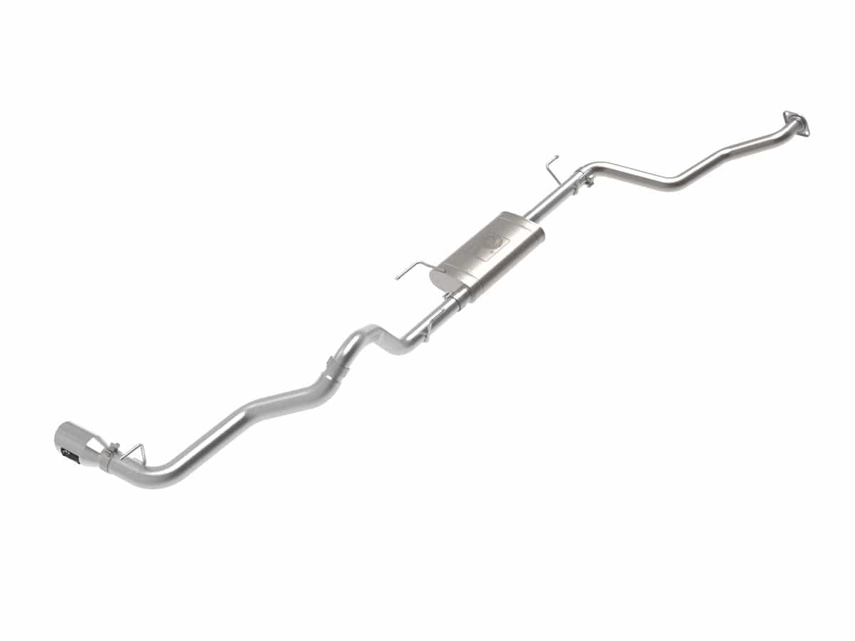 aFe 49-46071-P Apollo GT Series 2-1/2 IN to 3 IN 409 SS Cat-Back Exhaust System w/ Polish Tip