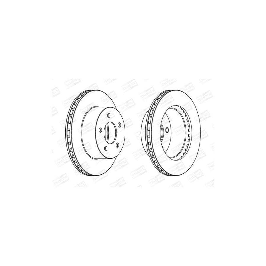 Champion 562802Ch Brake Disc