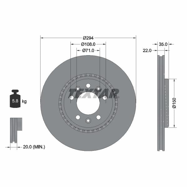 AUTOFREN SEINSA D7-317C Brake Caliper Guide Sleeve Kit
