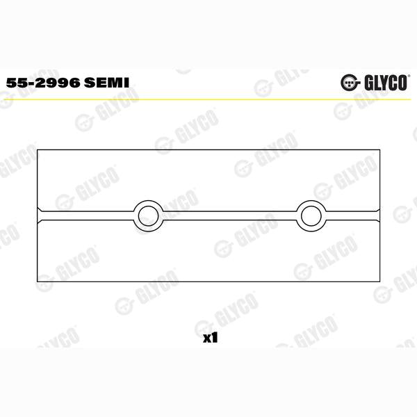 GLYCO 55-2996SEMI Connecting Rod Small End Bushes