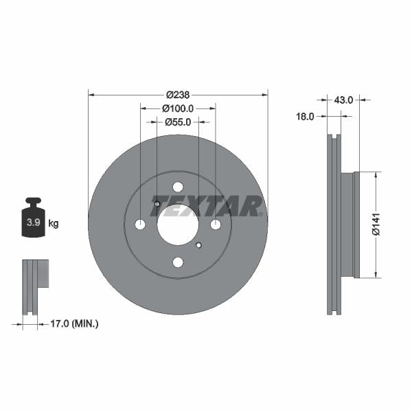 MEYLE 1006980004 Brake Caliper Guide Sleeve Kit
