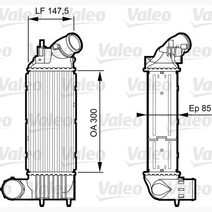 VALEO VAL818895 Charge Air Cooler
