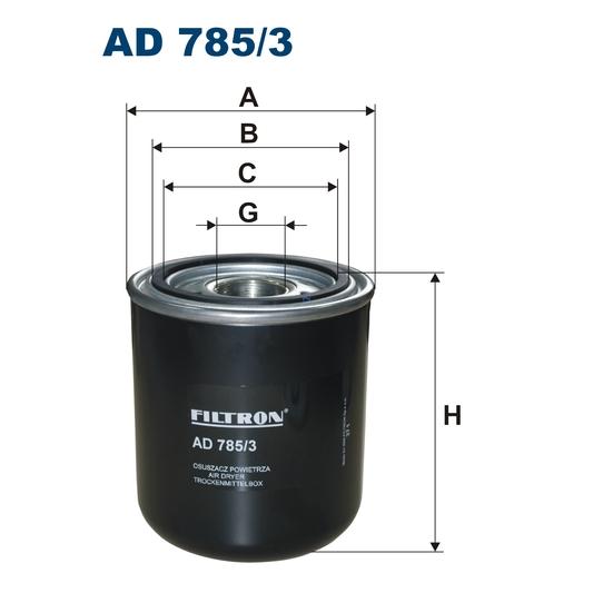 FILTRON AD785/3 Oil Filter