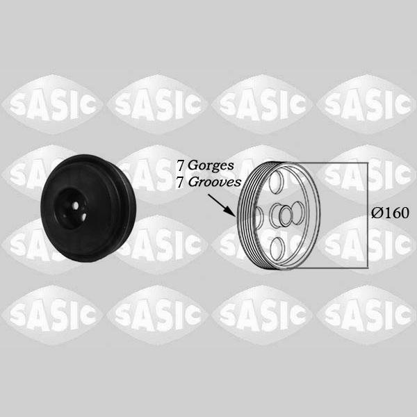 SASIC SAS2156035 Crankshaft Belt Pulley