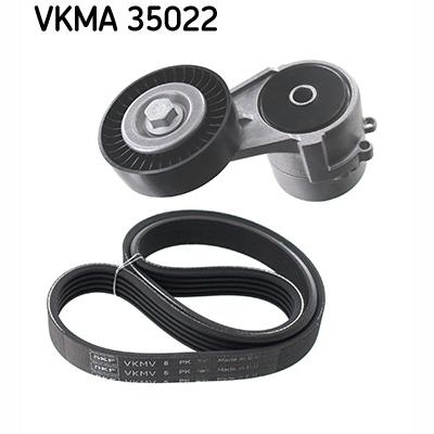 SKF VKMA35022 V-Ribbed Belt Set