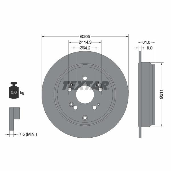 QUICK BRAKE QB113-1355AX Disc Brake Caliper Repair Kit