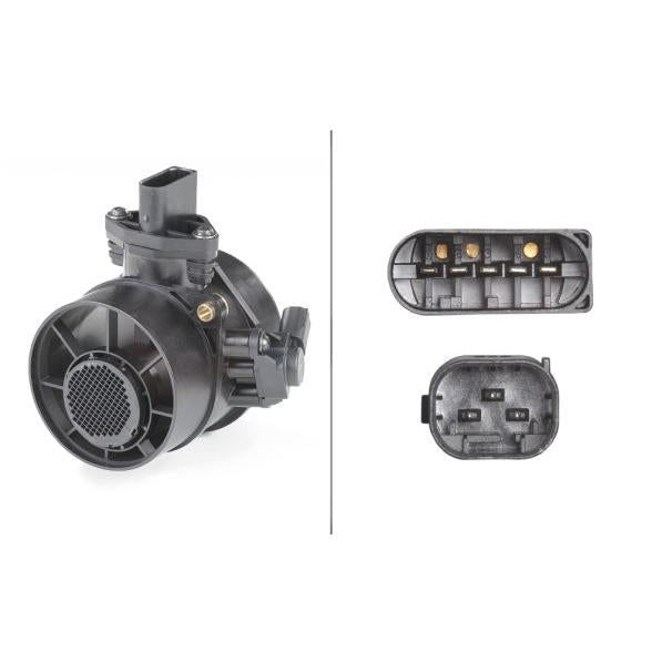 HELLA 8ET009149-421 Mass Air Flow Sensor