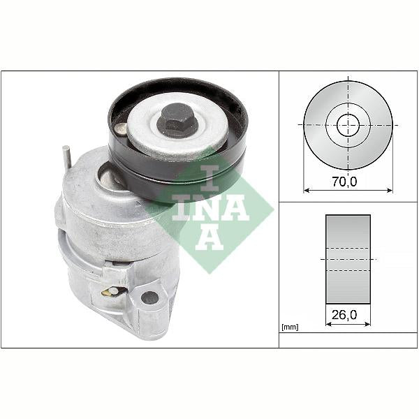 INA 534010230 V-Ribbed Belt Tensioner Lever