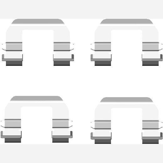 TEXTAR 82072600 Disc Brake Pad Accessory Kit