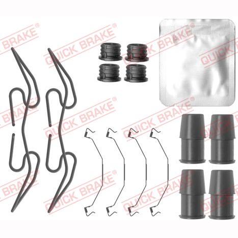 QUICK BRAKE QB109-0133 Disc Brake Pad Accessory Kit