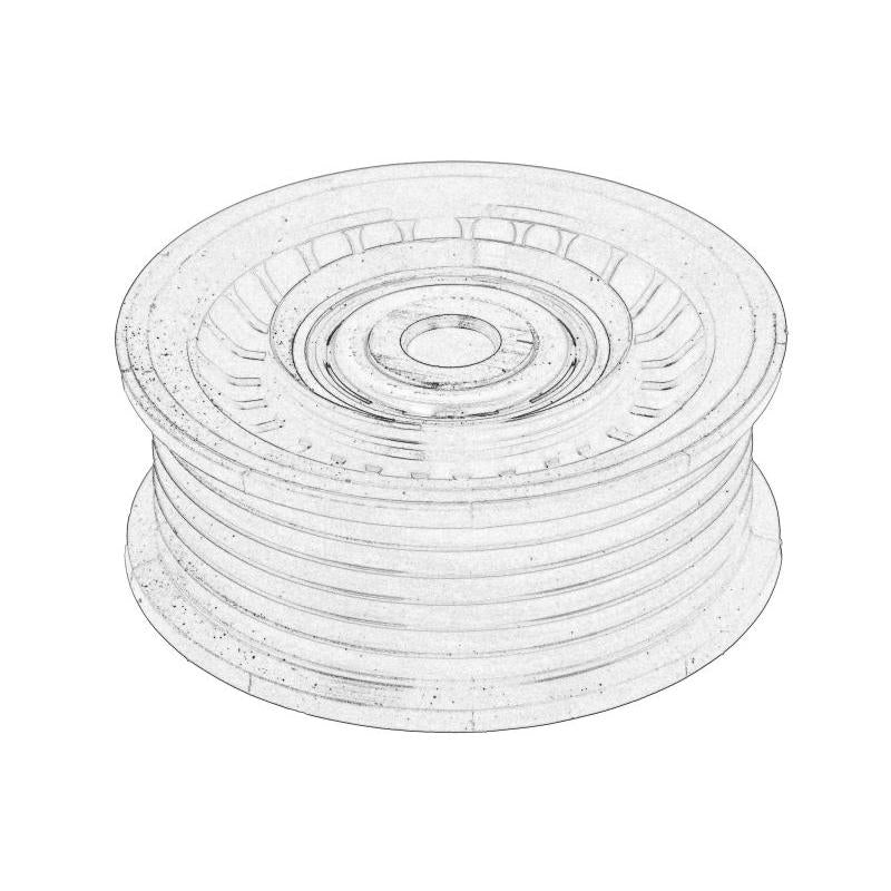 OE RENAULT 119233947R V-Ribbed Belt Deflection/Guide Pulley