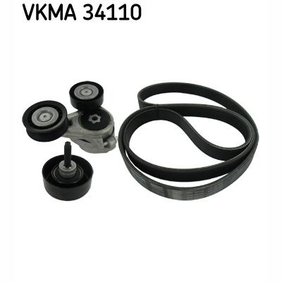 SKF VKMA34110 V-Ribbed Belt Set