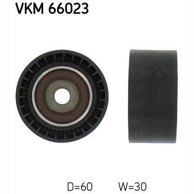 SKF VKM66023 V-Ribbed Belt Deflection/Guide Pulley