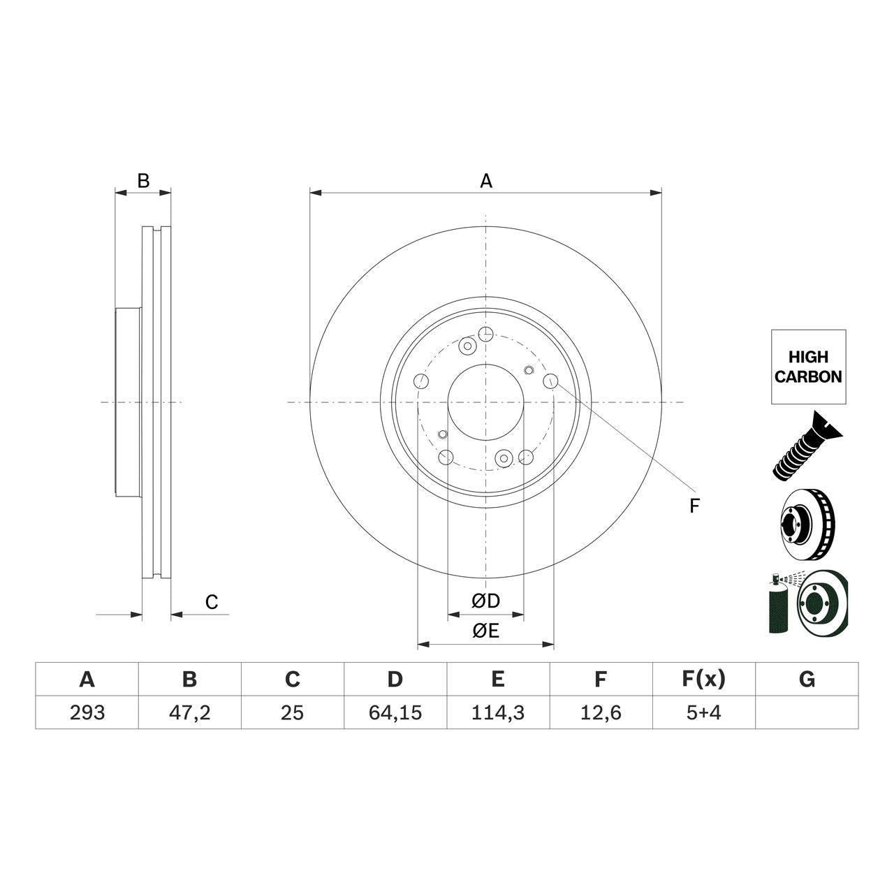 COJALI 2324821COJ Parking Brake Valve