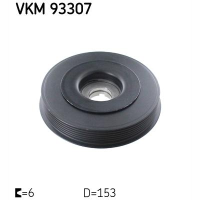 SKF VKM93307 Crankshaft Belt Pulley
