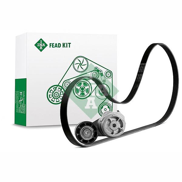 INA 529413910 V-Ribbed Belt Set