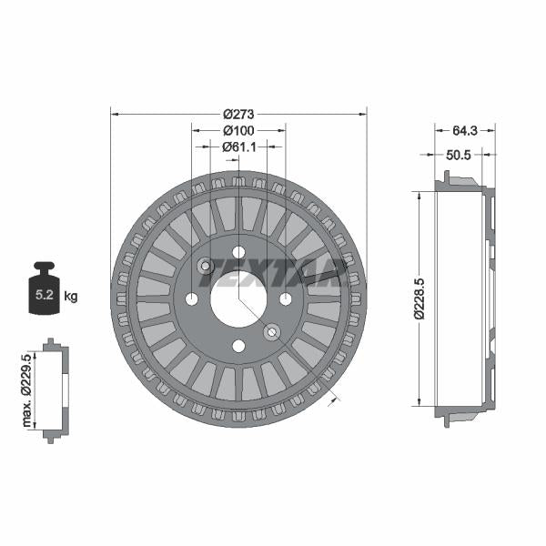 FEBI BILSTEIN FE181659 Brake Caliper