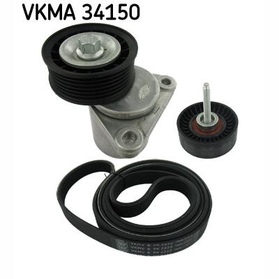 SKF VKMA34150 V-Ribbed Belt Set