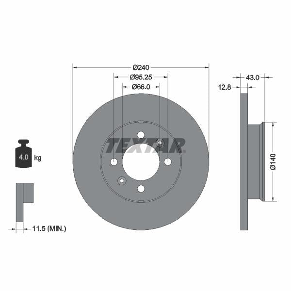 MEYLE 0146980006 Brake Caliper Guide Sleeve Kit