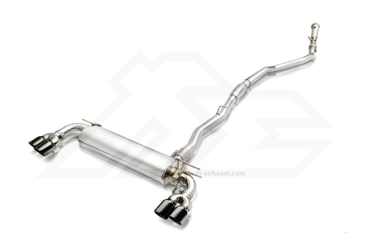 Fi Exhaust Valvetronic Exhaust System for BMW G42 M240i (OPF) 3.0T B58 2022+ (with Quad Silver Tips)