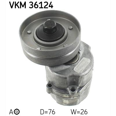 SKF VKM36124 V-Ribbed Belt Tensioner Pulley