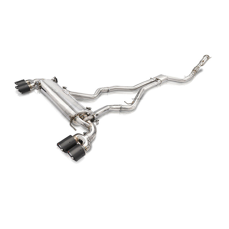 Fi Exhaust Valvetronic Exhaust System for BMW G42 M240i 3.0T B58 2022+ (with Quad Silver Tips)