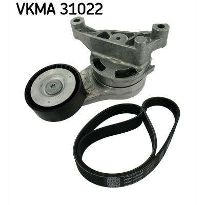 SKF VKMA31022 V-Ribbed Belt Set