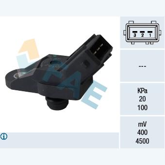 FAE AE15058 Intake Manifold Pressure Sensor