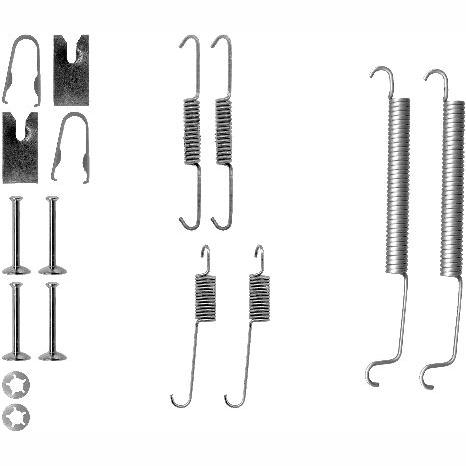 TEXTAR 97016200 Brake Shoes Accessory Kit