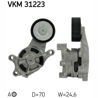 SKF VKM31223 V-Ribbed Belt Tensioner Pulley