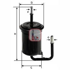 SOFIMA S1751B Fuel Filter