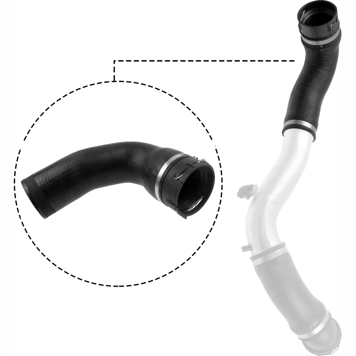 GATES GAT09-0709 Charge Air Hose
