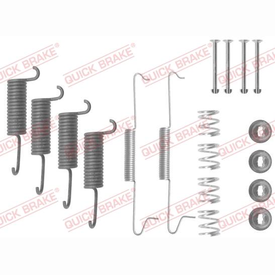 QUICK BRAKE QB105-0532 Brake Shoes Accessory Kit