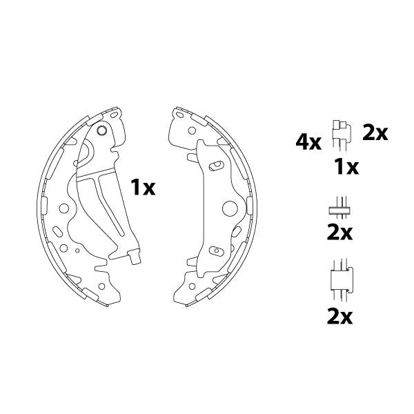 BUDWEG 344575 Brake Caliper
