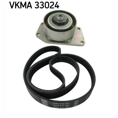 SKF VKMA33024 V-Ribbed Belt Set