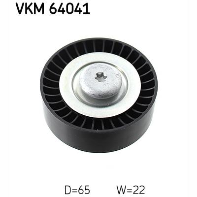 SKF VKM64041 V-Ribbed Belt Deflection/Guide Pulley