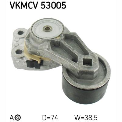 SKF VKMCV53005 V-Ribbed Belt Tensioner Pulley