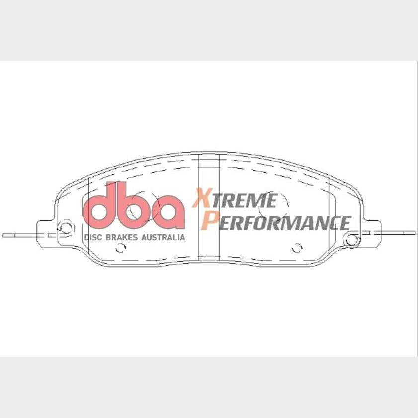 DBA DB7986XP High Performance Brake Pad Set
