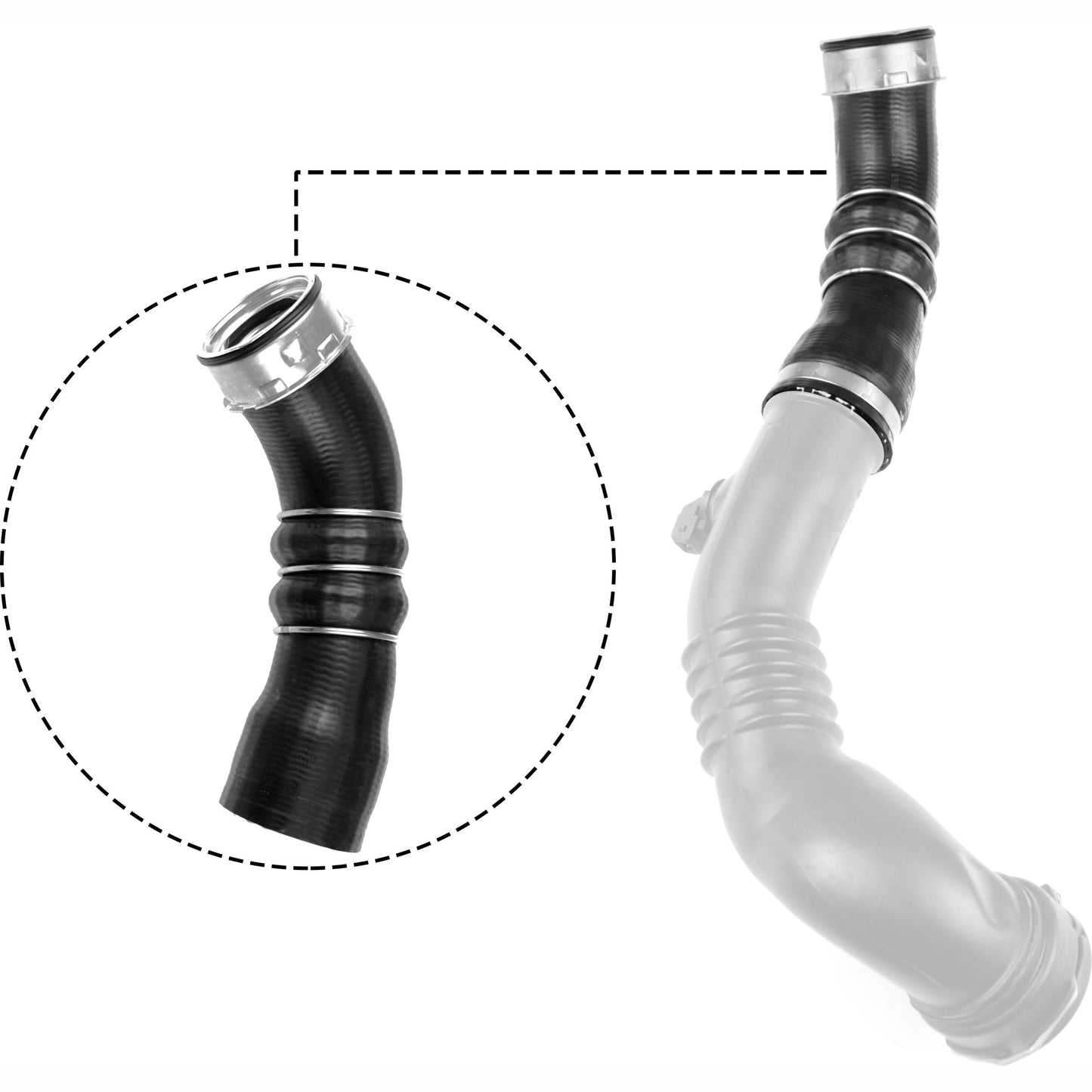 GATES GAT09-0752 Charge Air Hose