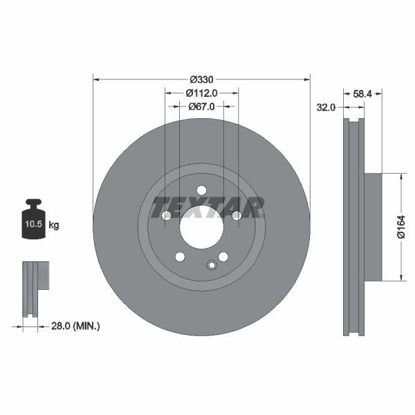 QUICK BRAKE QB113-0052X Brake Caliper Guide Sleeve Kit
