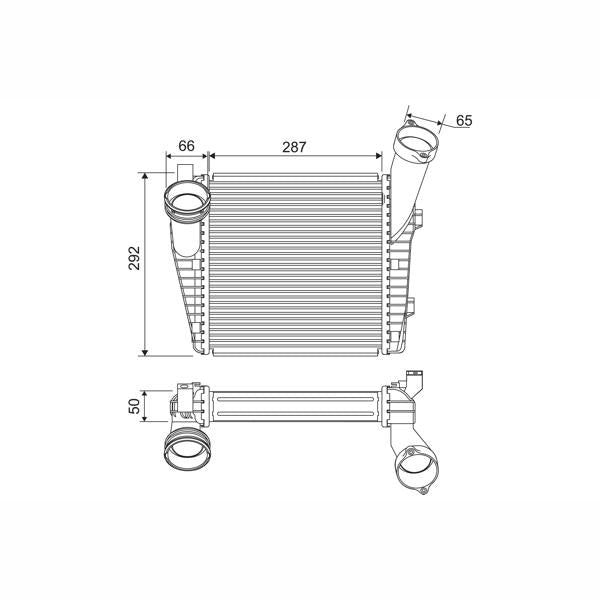 VALEO VAL818815 Charge Air Cooler