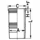 KOLBENSCHMIDT 89518120 Cylinder Liner