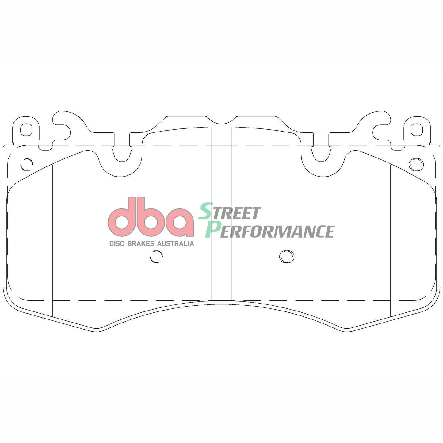 DBA DB2204SP High Performance Brake Pad Set