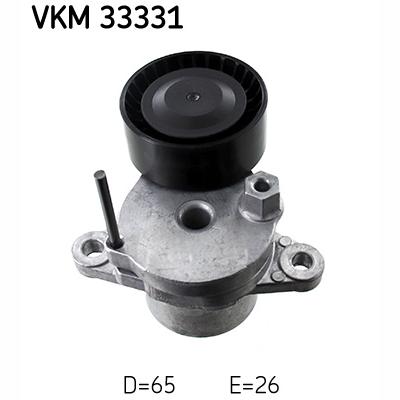 SKF VKM33331 V-Ribbed Belt Tensioner Pulley