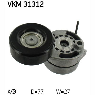 SKF VKM31312 V-Ribbed Belt Tensioner Pulley