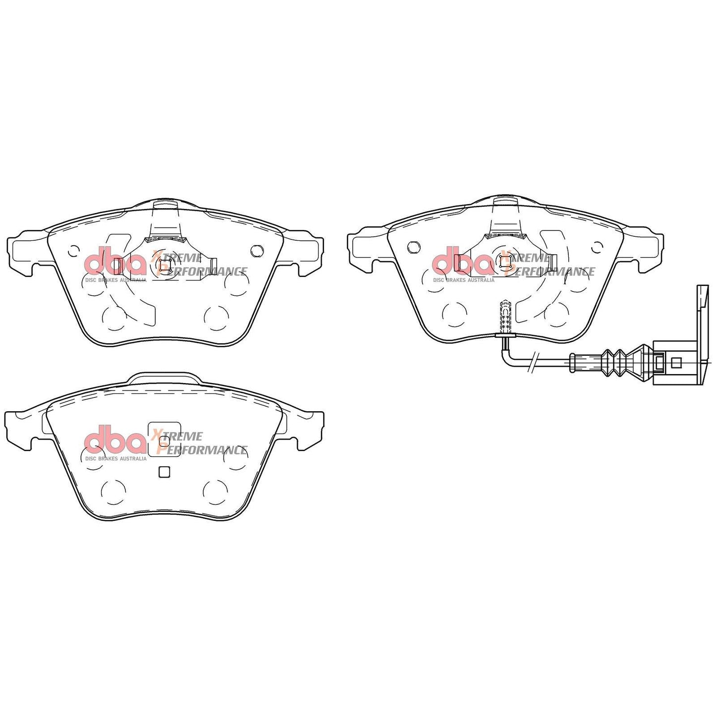 DBA DB2402XP Disc Brake Brake Pad Set