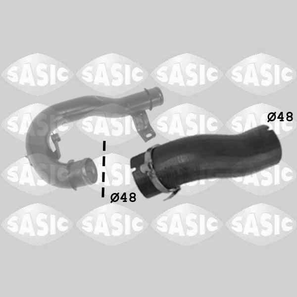 SASIC SAS3336245 Charge Air Hose