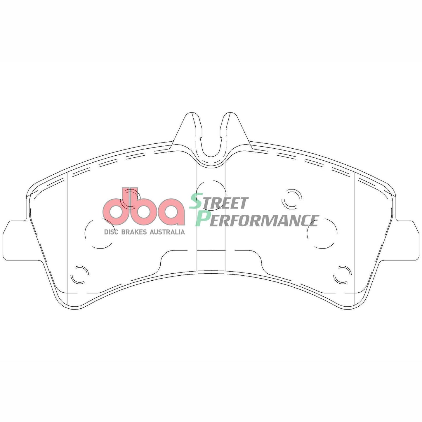 DBA DB1975SP High Performance Brake Pad Set