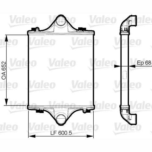 VALEO VAL818881 Charge Air Cooler