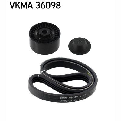 SKF VKMA36098 V-Ribbed Belt Set